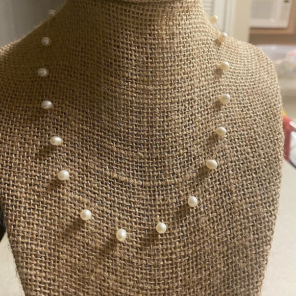 Jewelry - Pearl Necklace w/14k clasp never worn NWOT